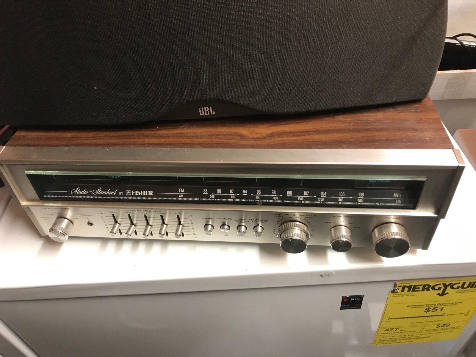 Fisher RS-2002 Stereo Receiver