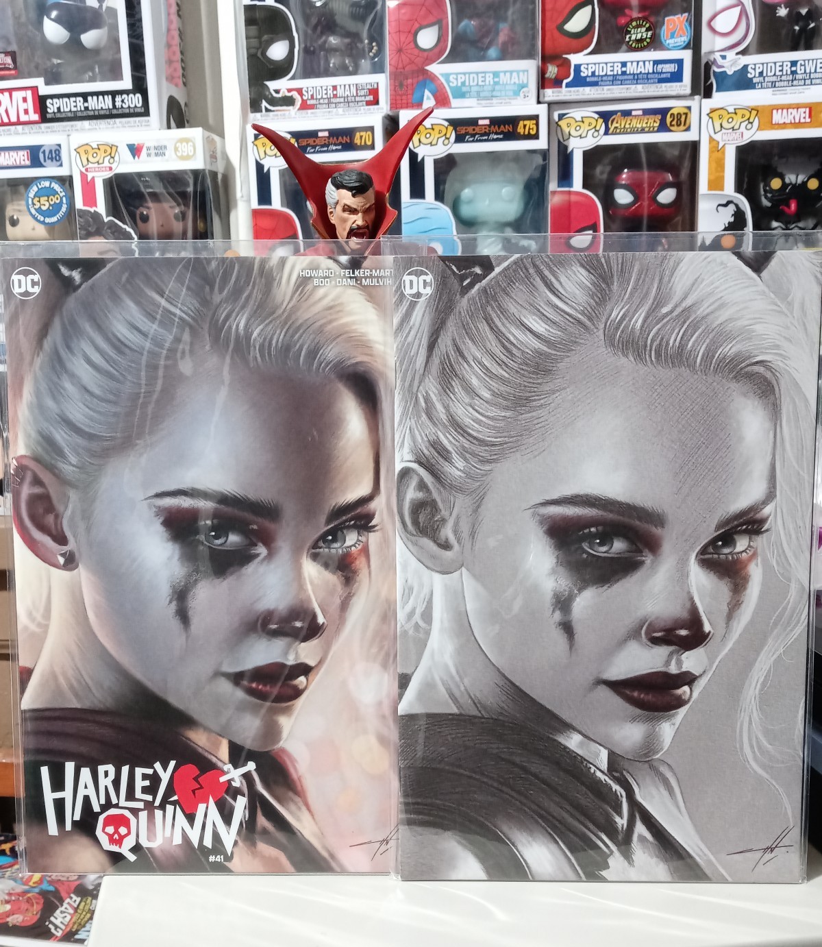 Harley Quinn #41 Exclusive Carla Cohen Trade & Minimal Variants