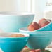 NEW!! Pandex Ombre Nesting Bowl Set w/Lids BLUE *SOLD OUT IN STORES*