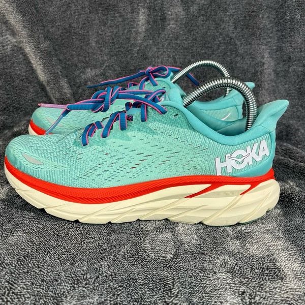 Hoka One One Clifton 8 Aquarelle Women size 6.5B