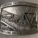 Vintage 1986 Metal Belt Buckle, Lisburne Facilities Project, Sealift, Portland
