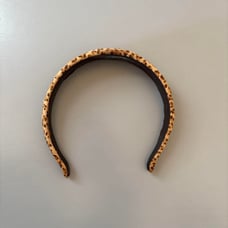 BOTTEGA VENETA Headband Leopard Print