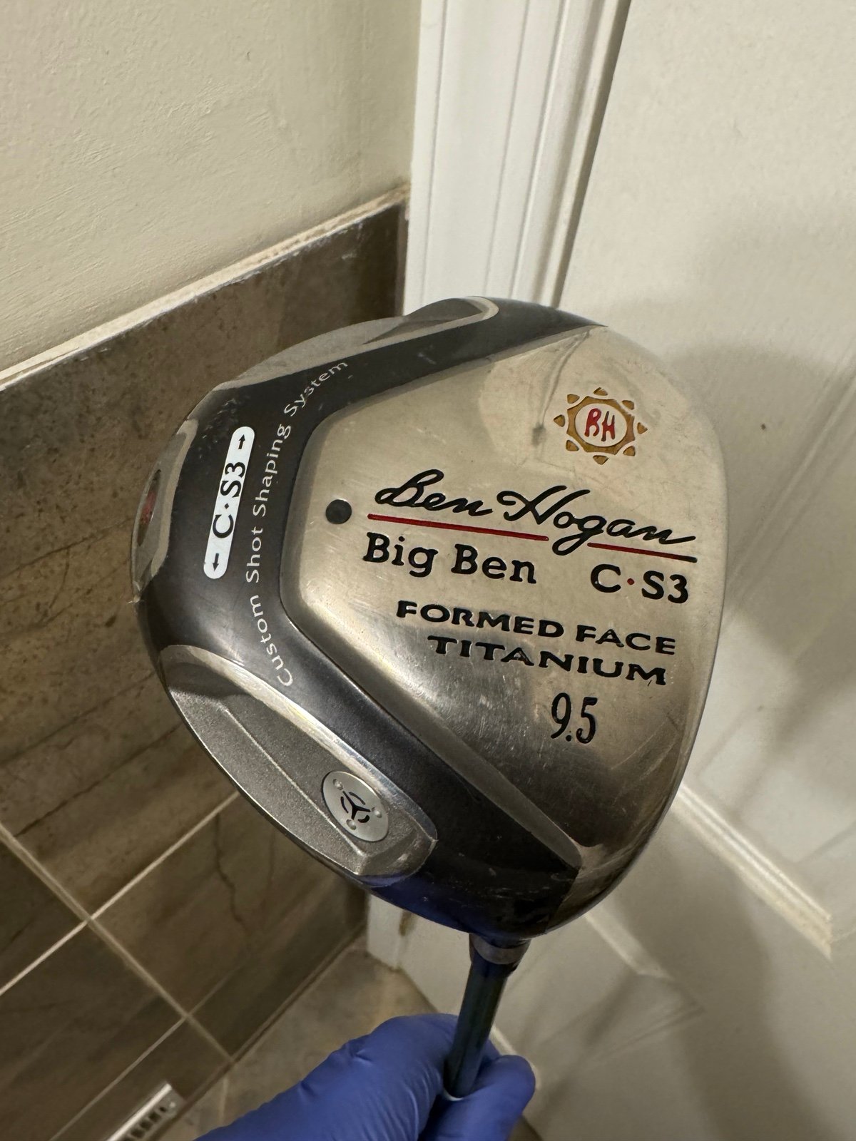 Ben Hogan Big Ben Driver Stiff Flex 9.5* Loft. Right Handed