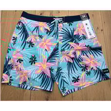 NWT Hurley Phantom Classic Boardshort 18 Men's Swimwear Tropical Floral 36
