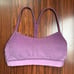 Lululemon Flow Y Bra Nulu Spray Ombré Purple