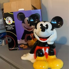 Treasure craft mickey mouse cookie jar
