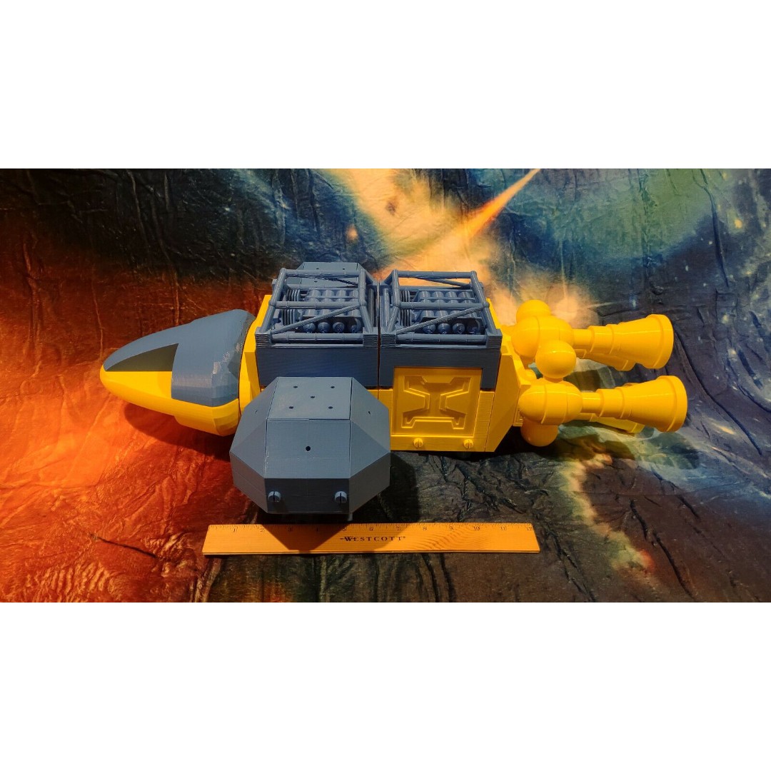 3D Printed Modular Spaceship Ukraine One Starship Space 1999 Eagle Alien Rahtro