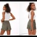 American Eagle Outfitters Highest Waist Denim Mom Y2K Shorts olive green 2