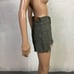 American Eagle Outfitters Highest Waist Denim Mom Y2K Shorts olive green 2