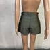 American Eagle Outfitters Highest Waist Denim Mom Y2K Shorts olive green 2
