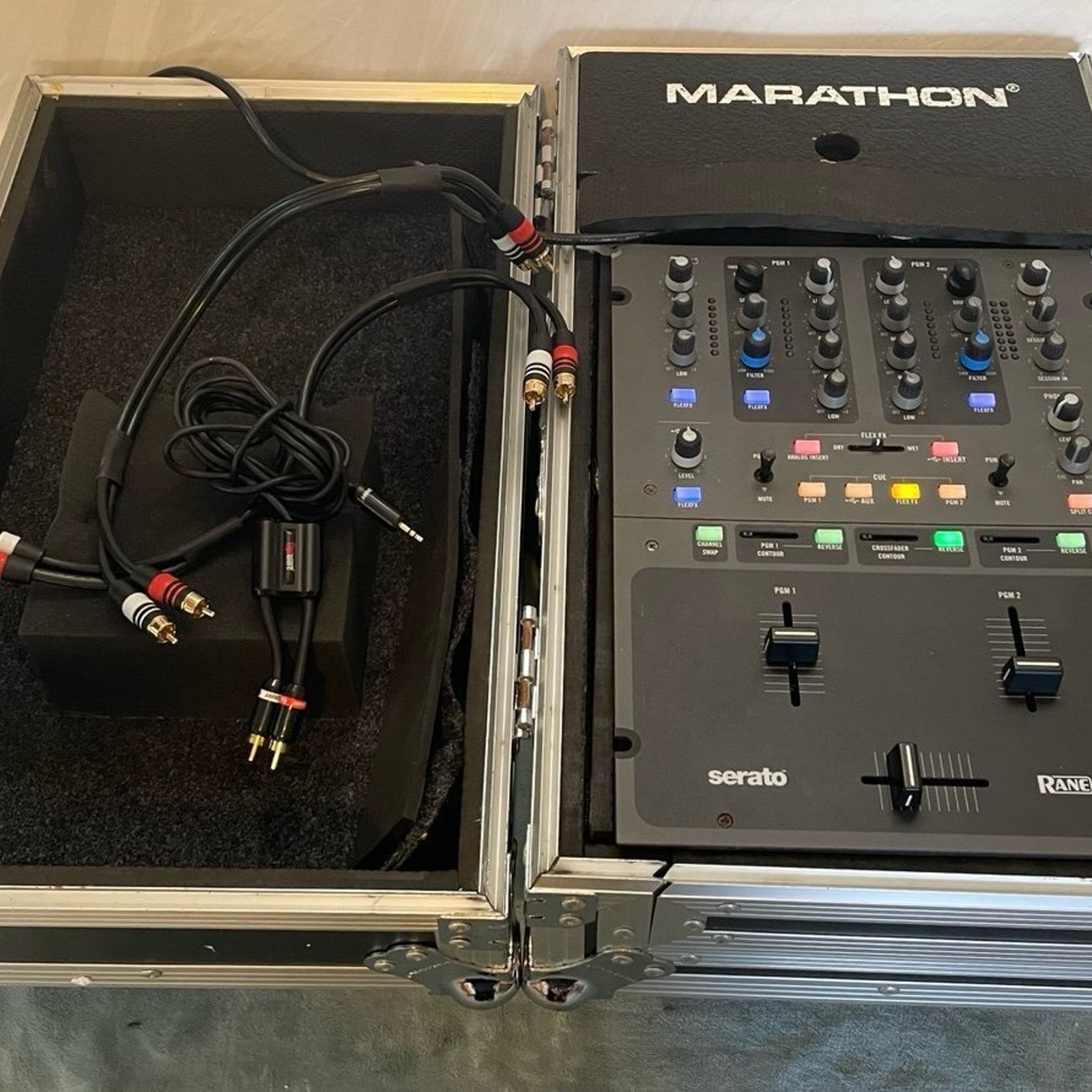 Rane 61 Sixty One Serato DJ Pro Mixer + Marathon Hard Case