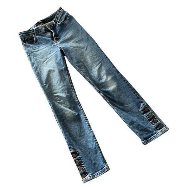 Boden High Rise The Chester Slim Fit Ankle Jeans Pockets Zip Size 6L