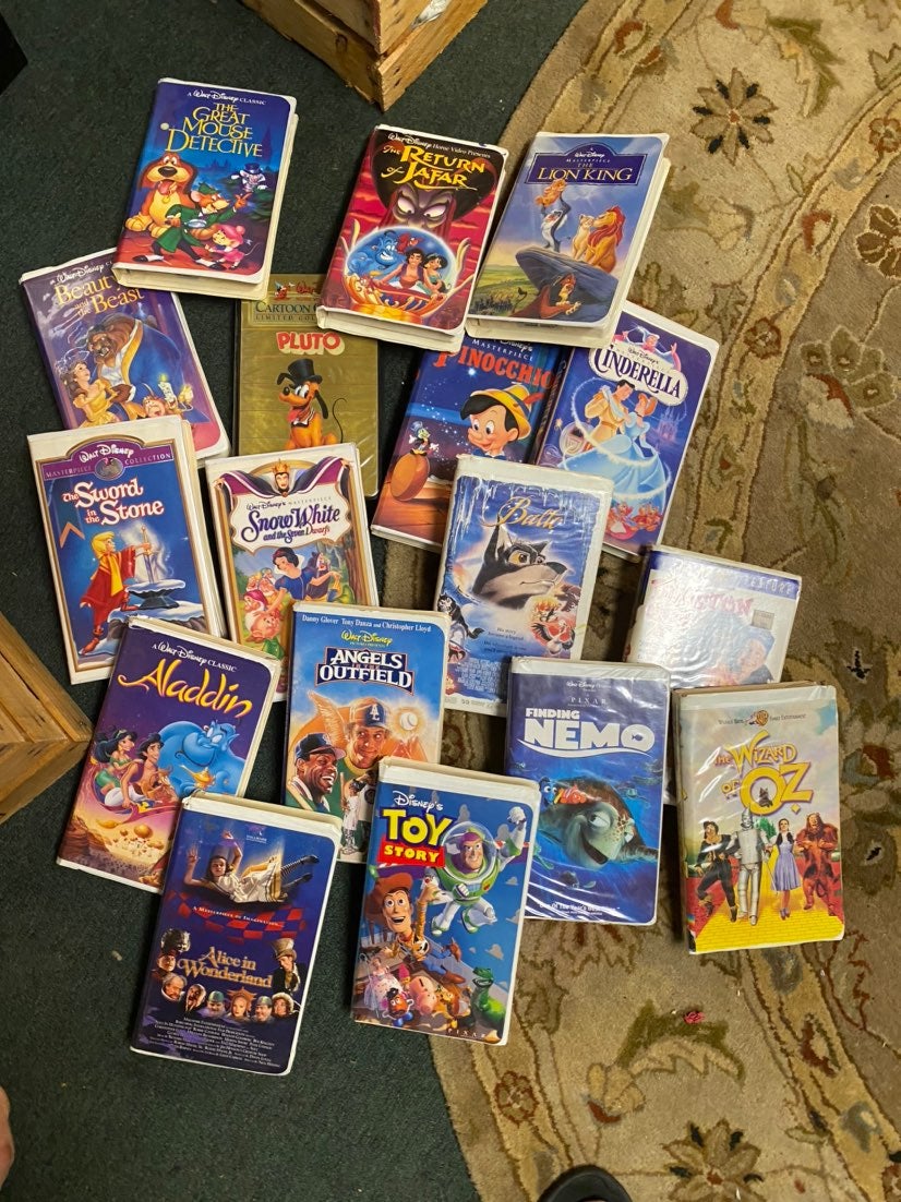 Disney vhs movies