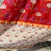 Gudrun Sjoden Pink White Orange Floral Cover Up Dress