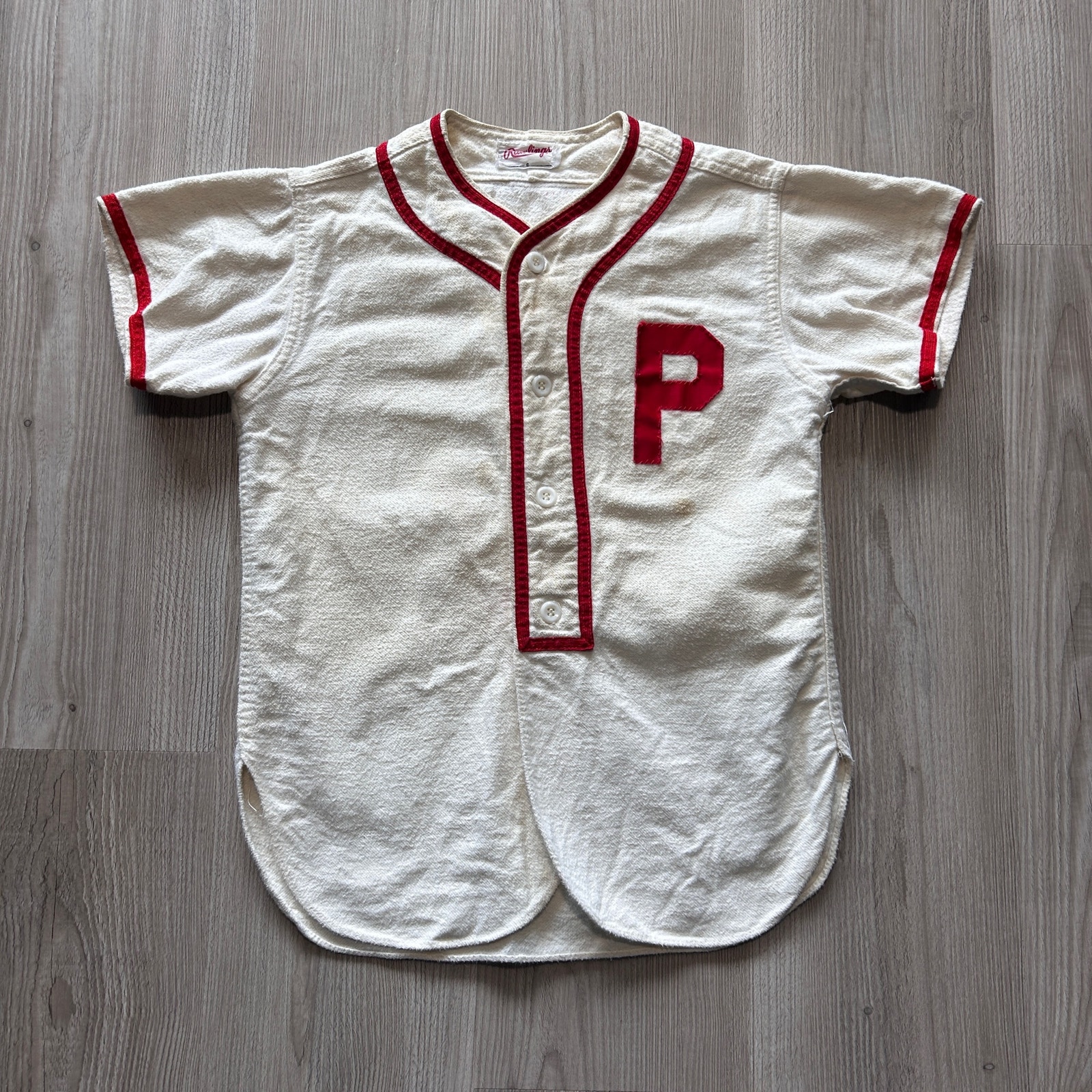 Youth Vintage 1930's Philadelphia Phillies Pinky Whitney Baseball Jersey Sz S