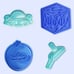 Rick and Morty cookie cutter set of 15