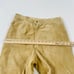 VTG 90s Womens 12 Suede Leather High Rise Distressed Pants