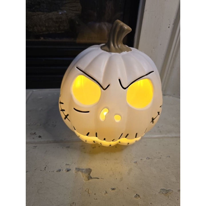 Disney Nightmare Before Christmas Jack Skellington Jack O Lantern Plastic