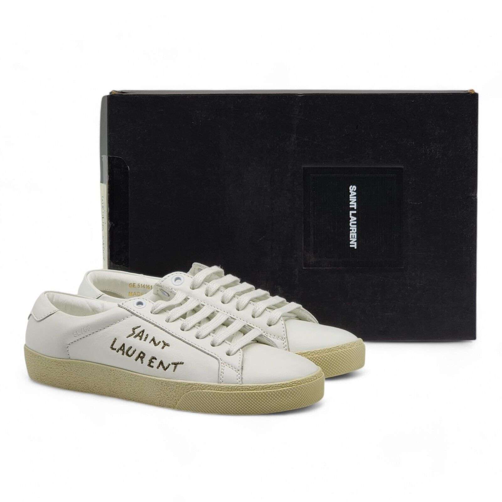Saint Laurent Court Classic SL/06 Sneakers - Leather - White