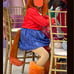 Turning red costume hallowen dress girl (cost 220)