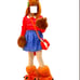Turning red costume hallowen dress girl (cost 220)