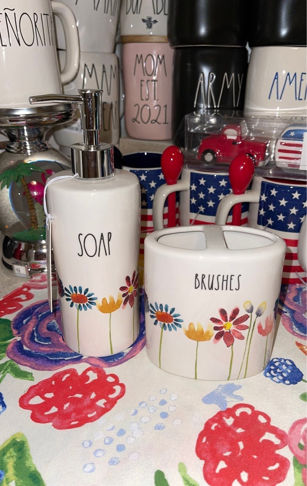 Rae Dunn Bathroom Set