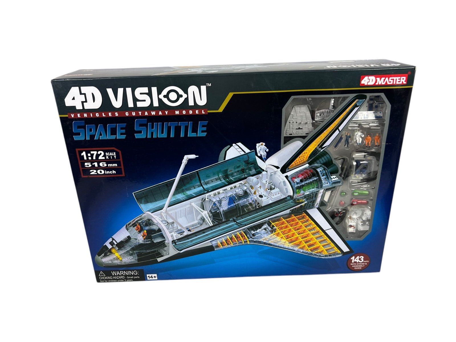 4D Vision Vehicles (Space)-1/72 Space Shuttle - famemaster.com
