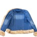Brandon Thomas Women's Denim Jacket with Fur trim Size Medium
