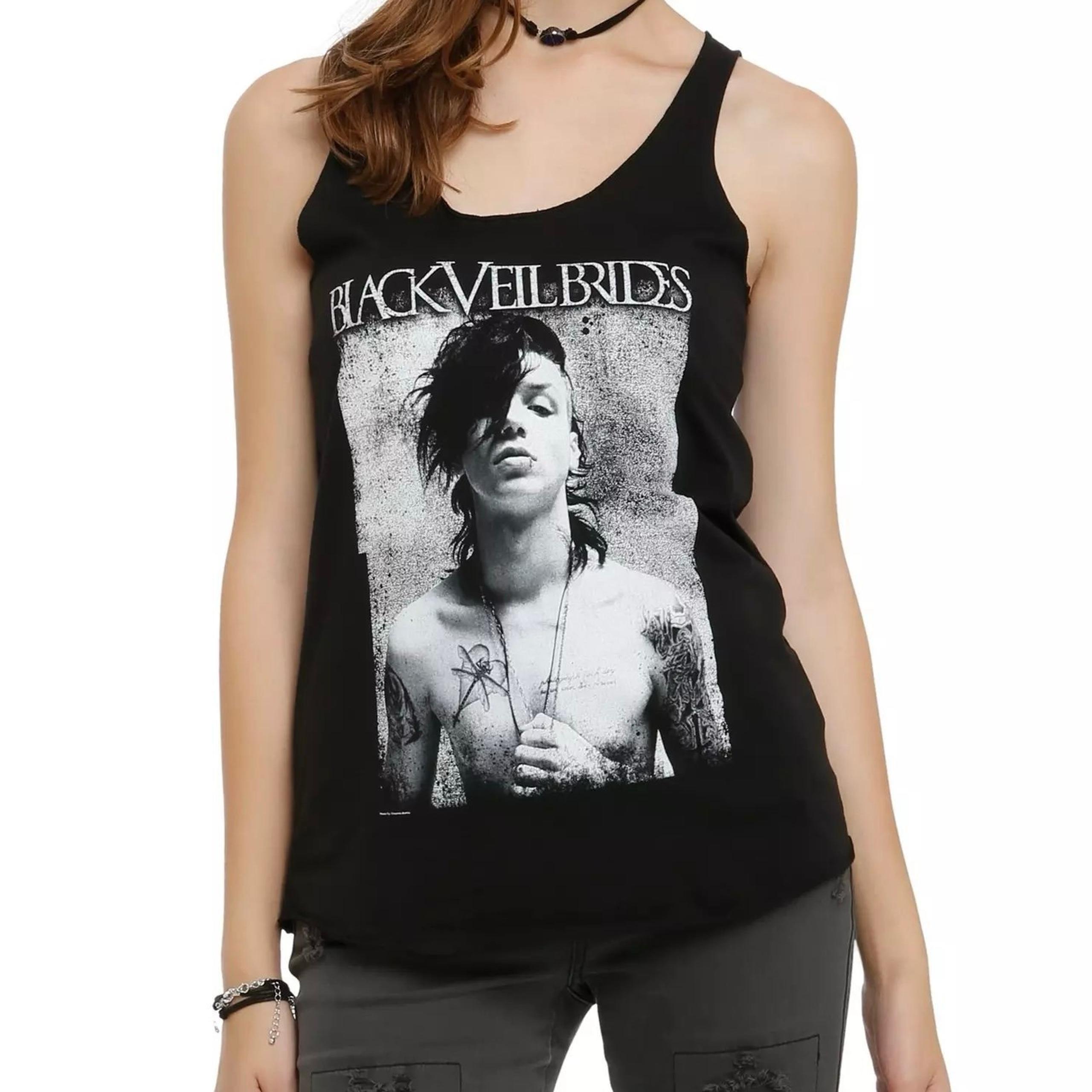 Black Veil Brides Tank Top w/ Andy Biersack by Hot Topic