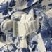 Laura Ashley Betina Queen Comforter + 2 Shams VTG 90s Blue Floral Cottagecore