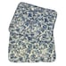 Laura Ashley Betina Queen Comforter + 2 Shams VTG 90s Blue Floral Cottagecore