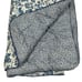 Laura Ashley Betina Queen Comforter + 2 Shams VTG 90s Blue Floral Cottagecore