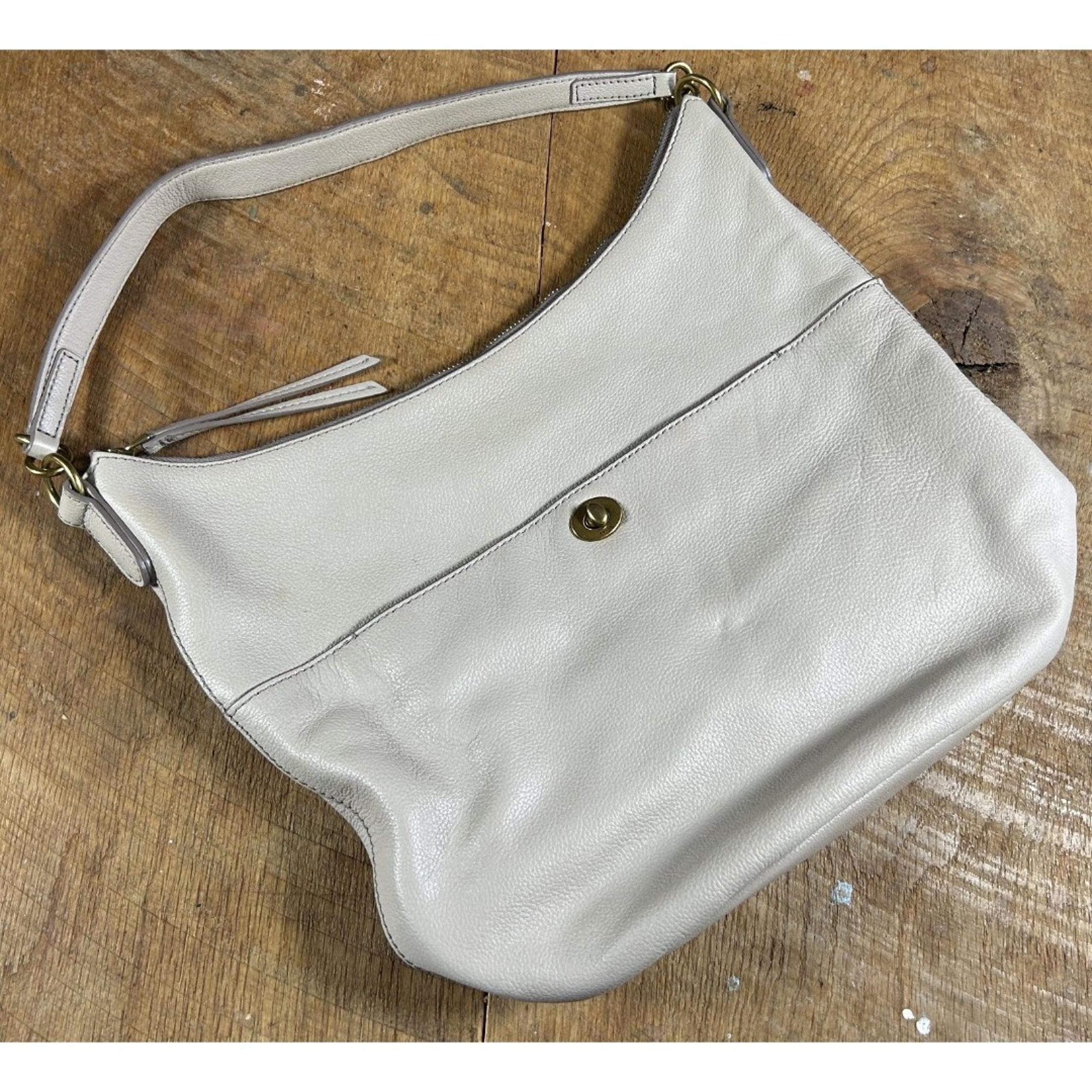 Light Tan Leather Hobo Bag - Fossil