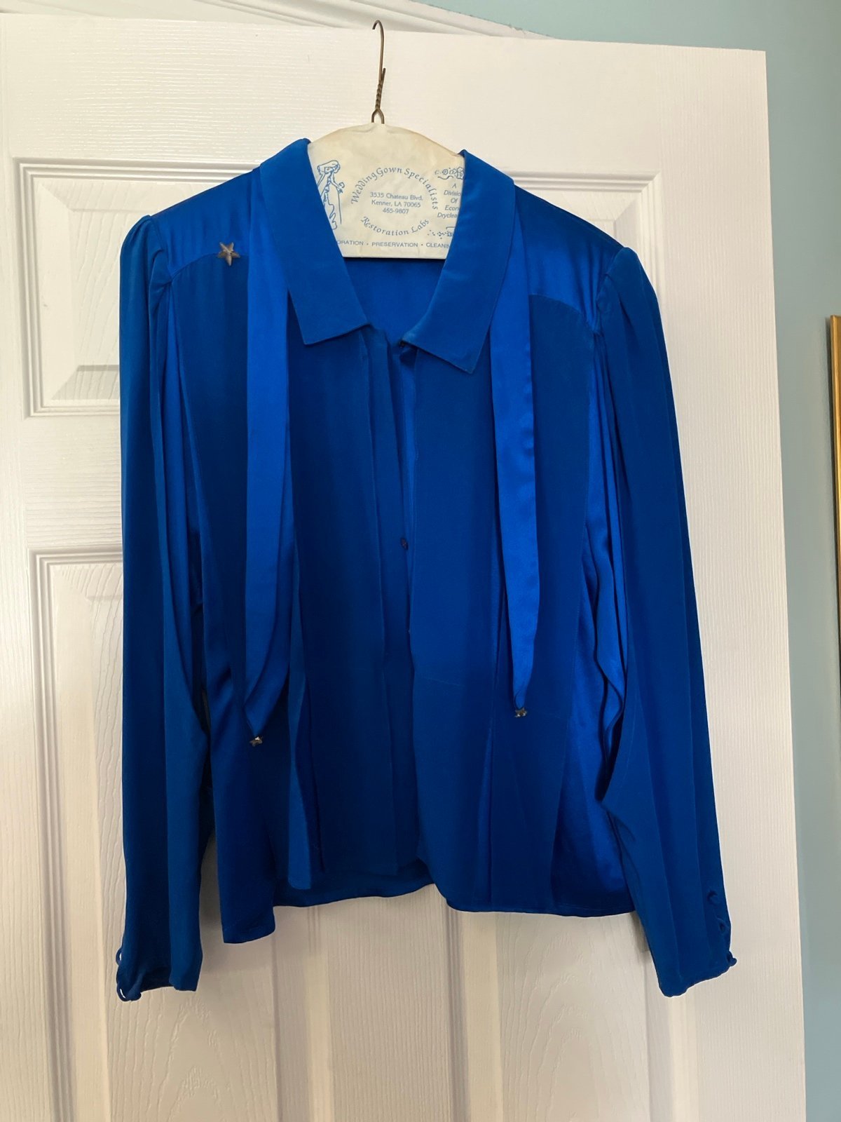 Lillie Rubin silk blouse. Vintage!!!