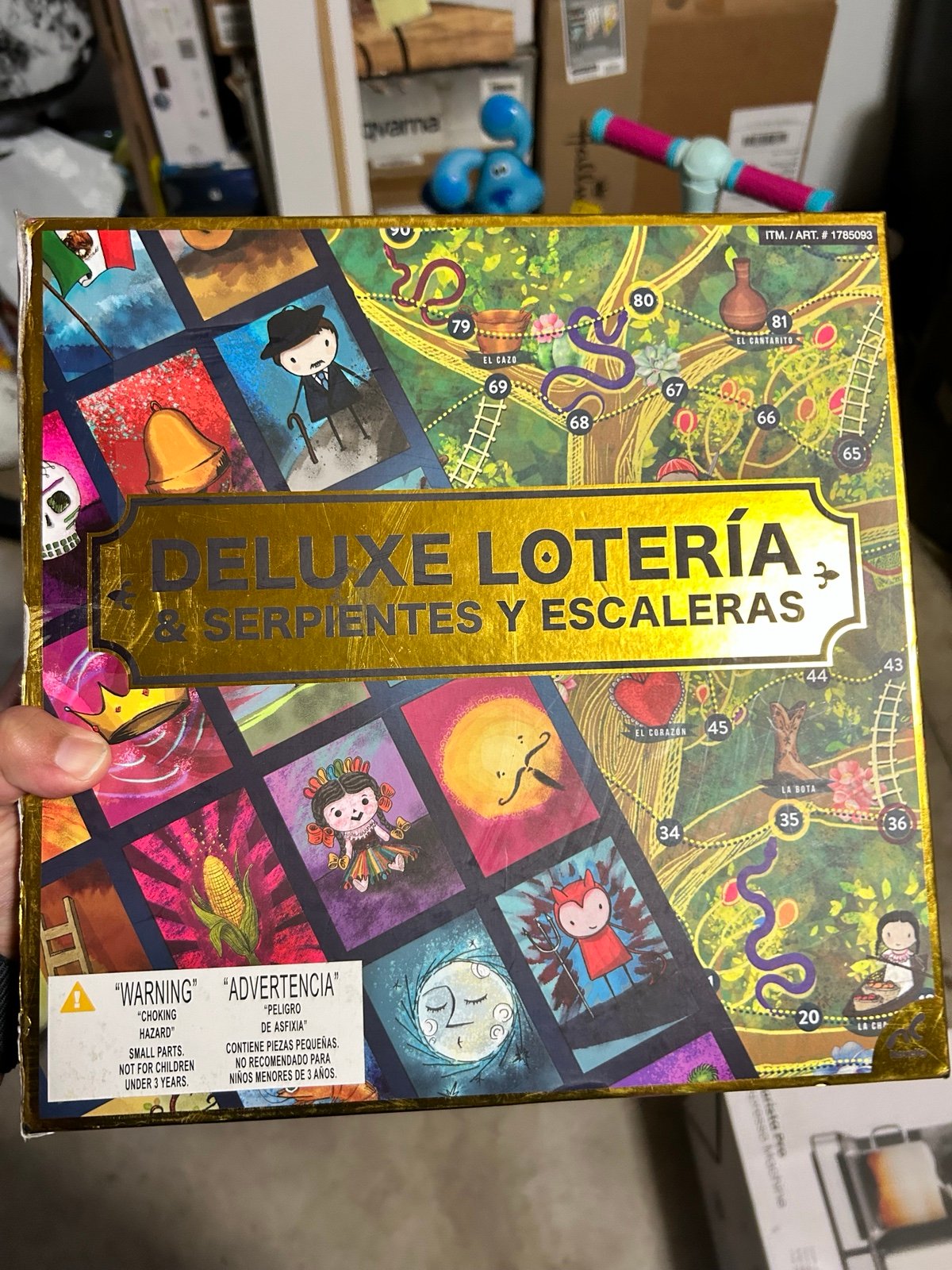 DELUXE LOTERÍA, LISERPIENTES Y ESCALERAS