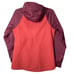 North Face Women's Burgundy Hooded Resolve Plus Outdoor Rain Jacket Dryvent S