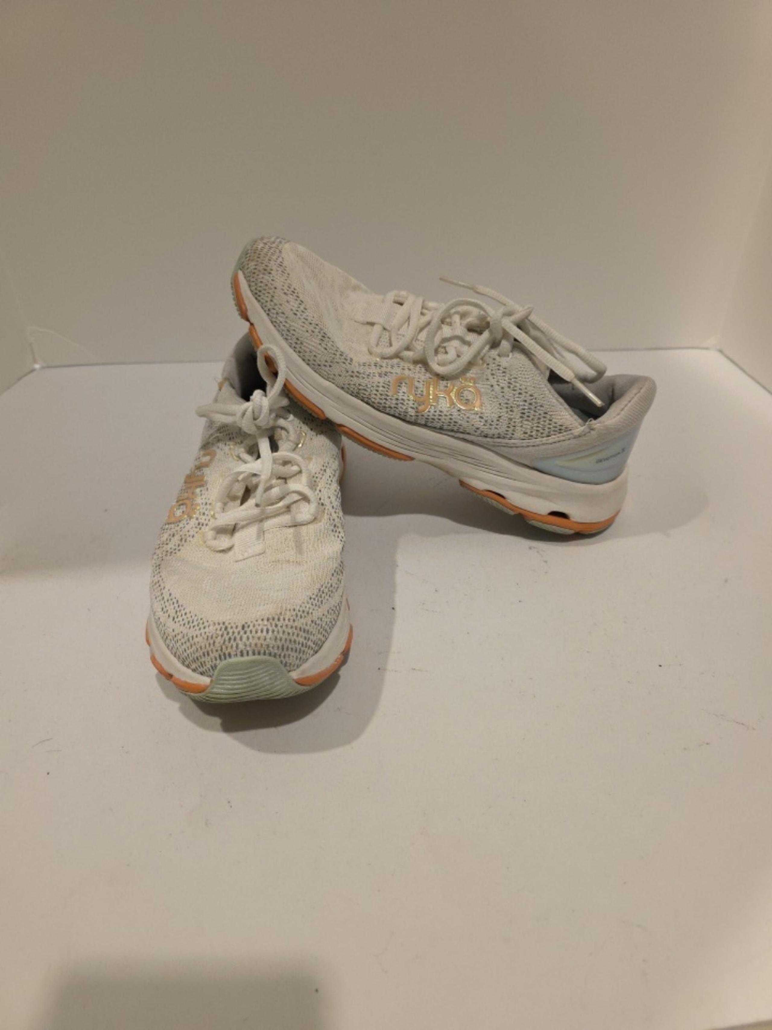Ryka Womens Devotion X White Athletic and Training Shoes 7.5 RykaWide (C,D,W)