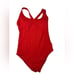 Andie NWT The Tulum One Piece Smooth Red Long Length Tall size XXL