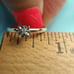 14k Yellow Gold Natural Round Diamond Solitaire Engagement Ring .01 Tw Size 6