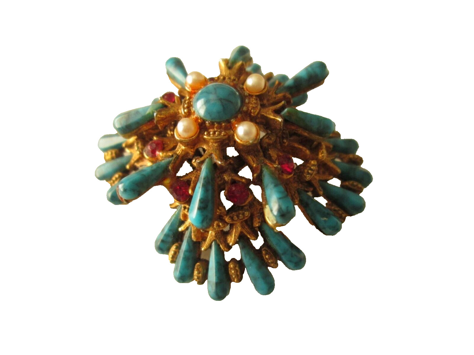 HAR Signed Vintage Dome Brooch