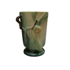 Roseville Pottery Pinecone Vase 1930’s Vintage
