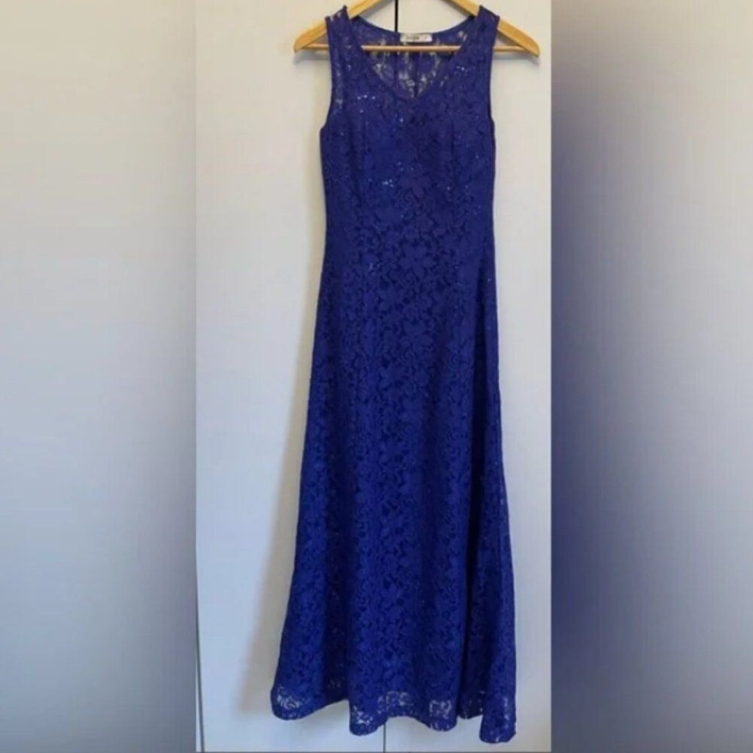 Jovialle royal blue party dress size 44 (14 women’s)