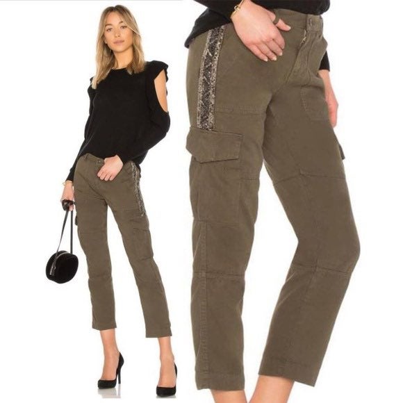 Bedazzled cargos