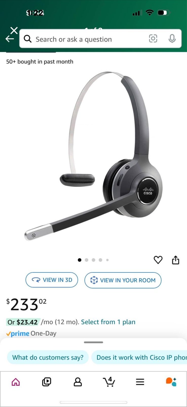 Cisco headset 561. Wireless.