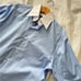 WOERA Signature Pin Striped Poplin Button Down Shirt