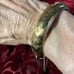 Golden Vermeil Hinged Bangle Bracelet