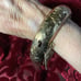 Golden Vermeil Hinged Bangle Bracelet