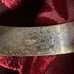 Golden Vermeil Hinged Bangle Bracelet