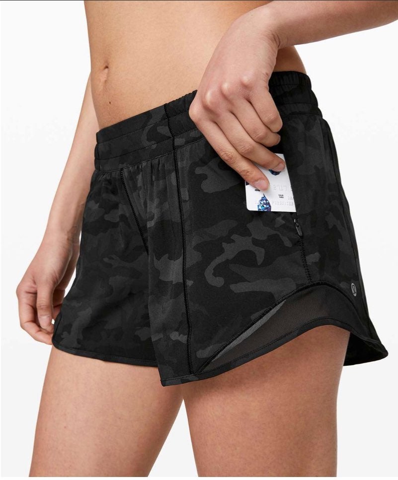 Lululemon Camo Hotty Hot Short II