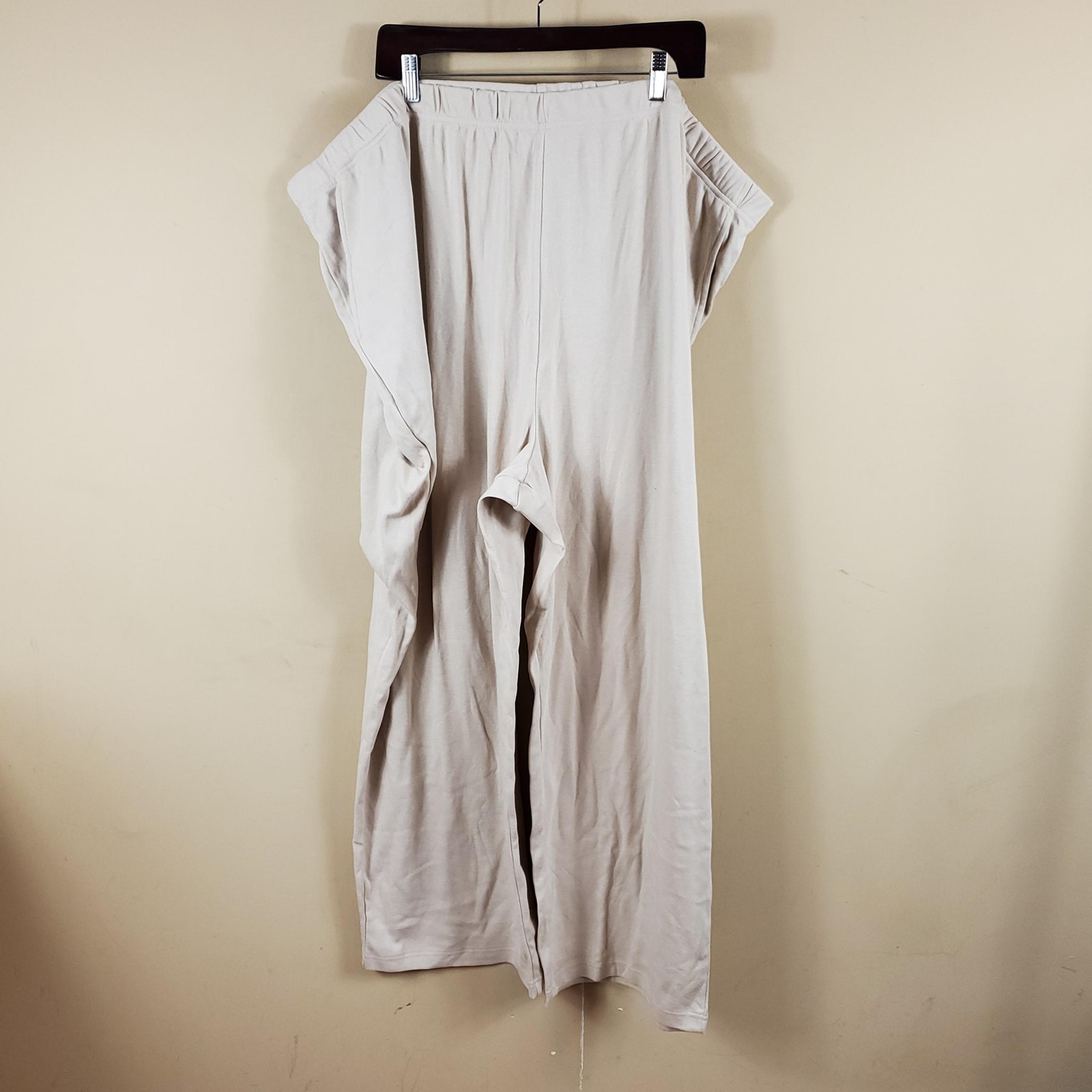 Woman Within Tan 7-Day Knit Straight Leg Pant Size 38/40